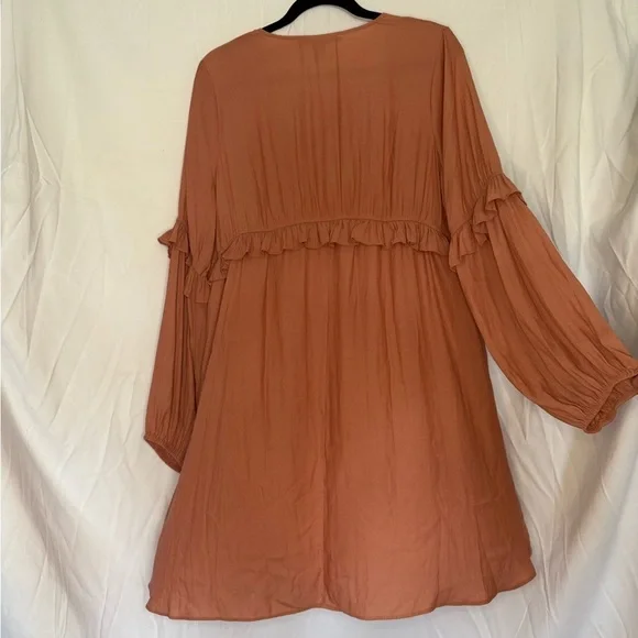 Forever 21 Rust Babydoll Dress – Size XL - Picture 2 of 5